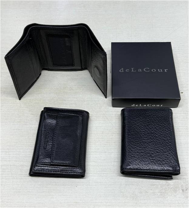 DELACOUR Deri Kredi Kartlık - Mıknatıslı Model 501