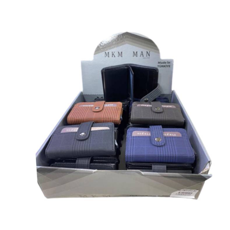 Ekoseli Otomatik Kartlık 24-Lü Box Stant