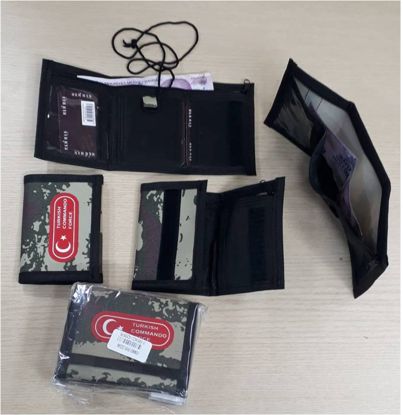 KOMANDO ERKEK CÜZDANI(6-LI PAKET)