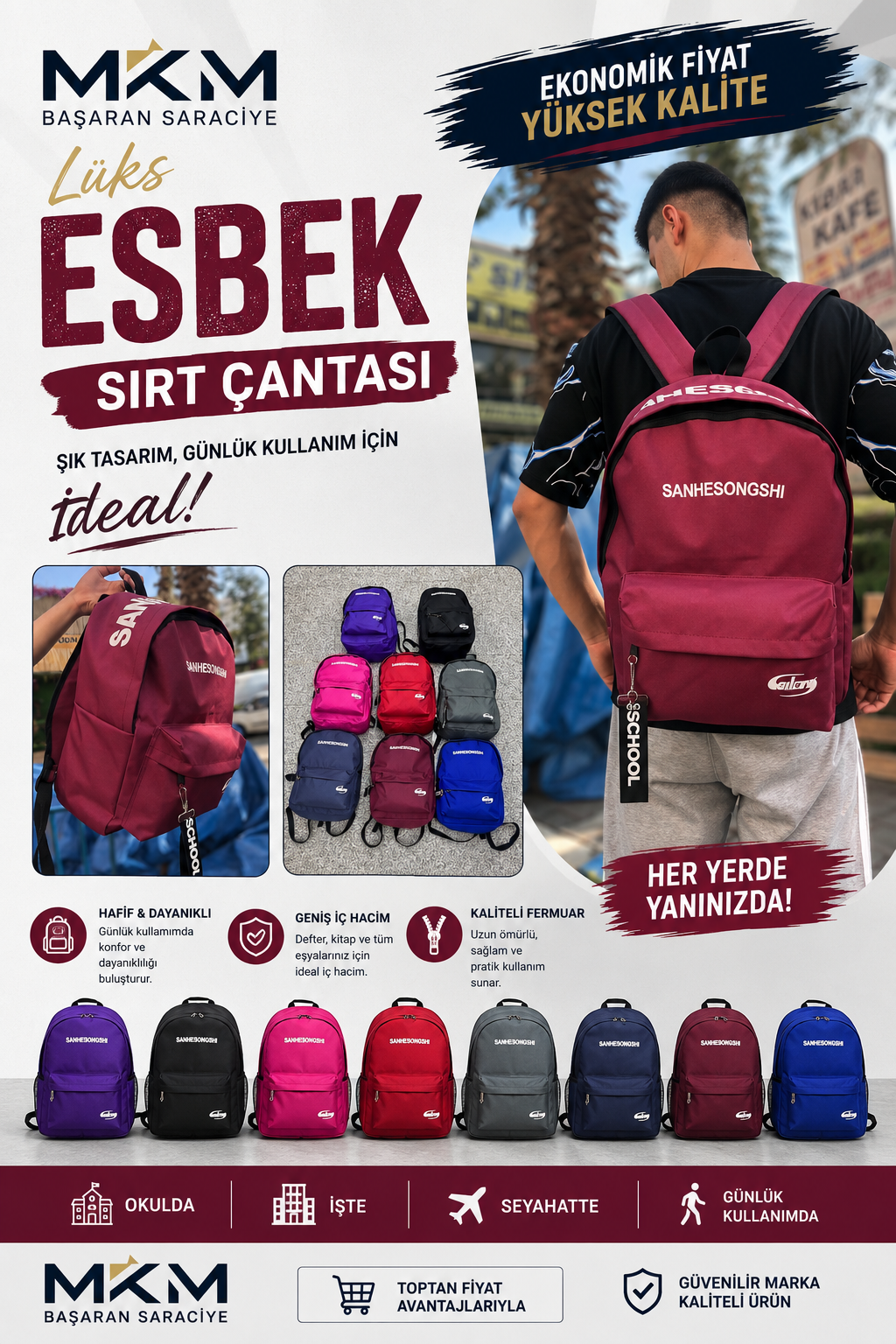 LÜKS ESBEK ÇANTASI