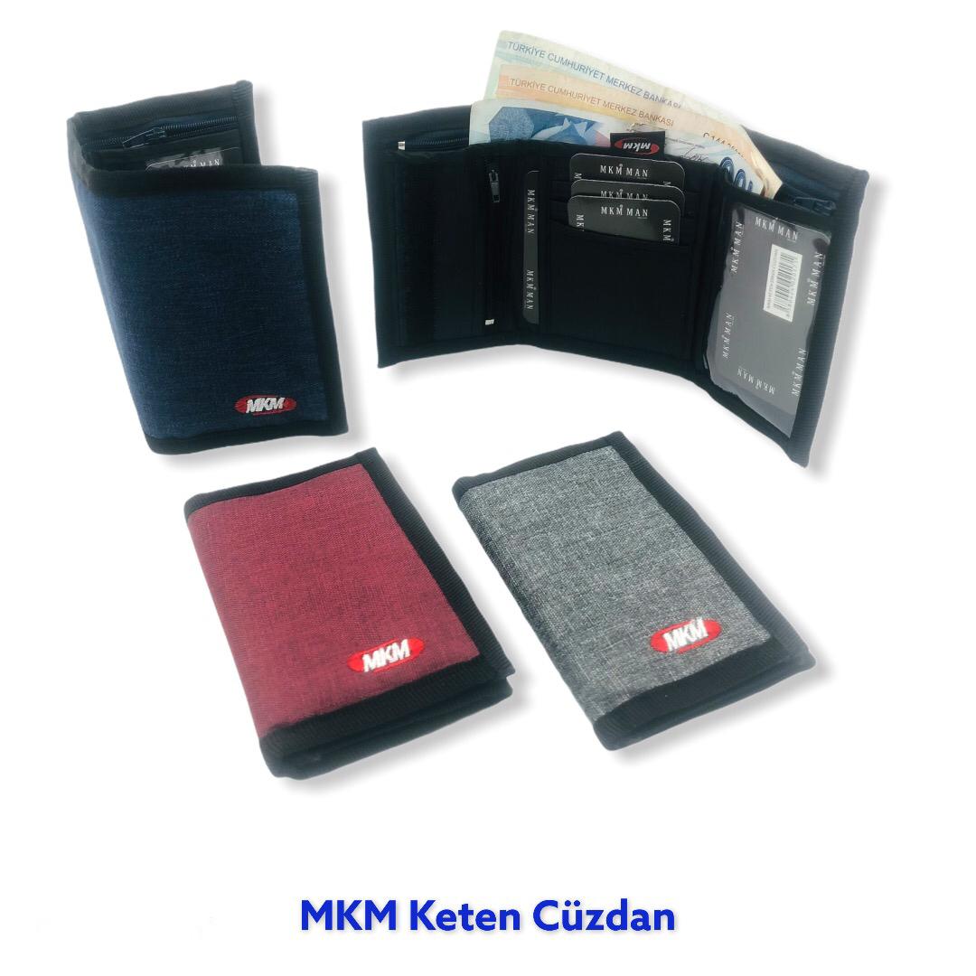 MKM Keten Erkek Cüzdanı 24'Lü Box