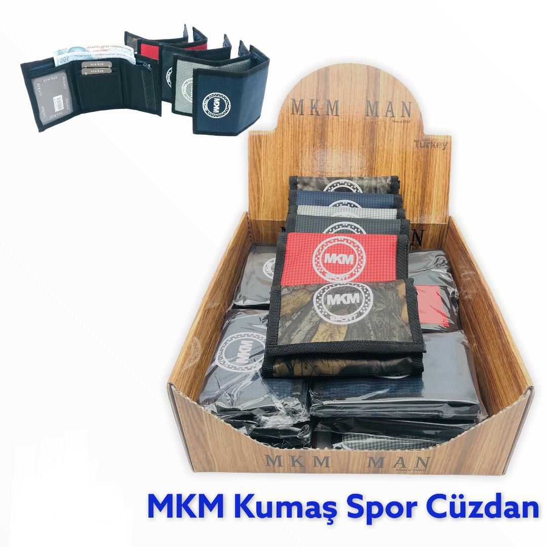 MKM Kumaş Spor Cüzdan 24'Lü Box